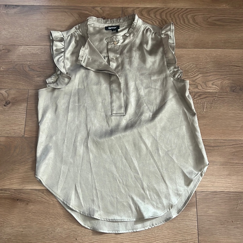 DKNY Metallic blouse